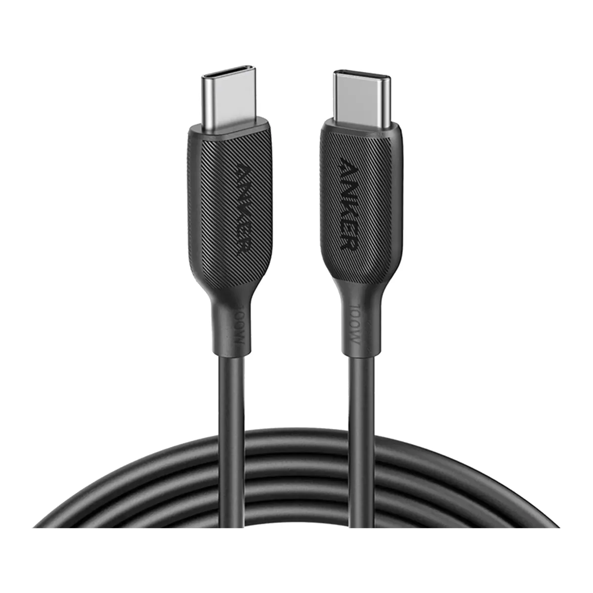 كابل أنكر USB-C إلى USB-C – 1.8 متر – أسود