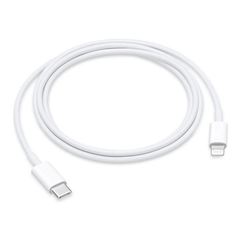 كابل أبل USB-C إلى لايتنينج – 1 متر – أبيض